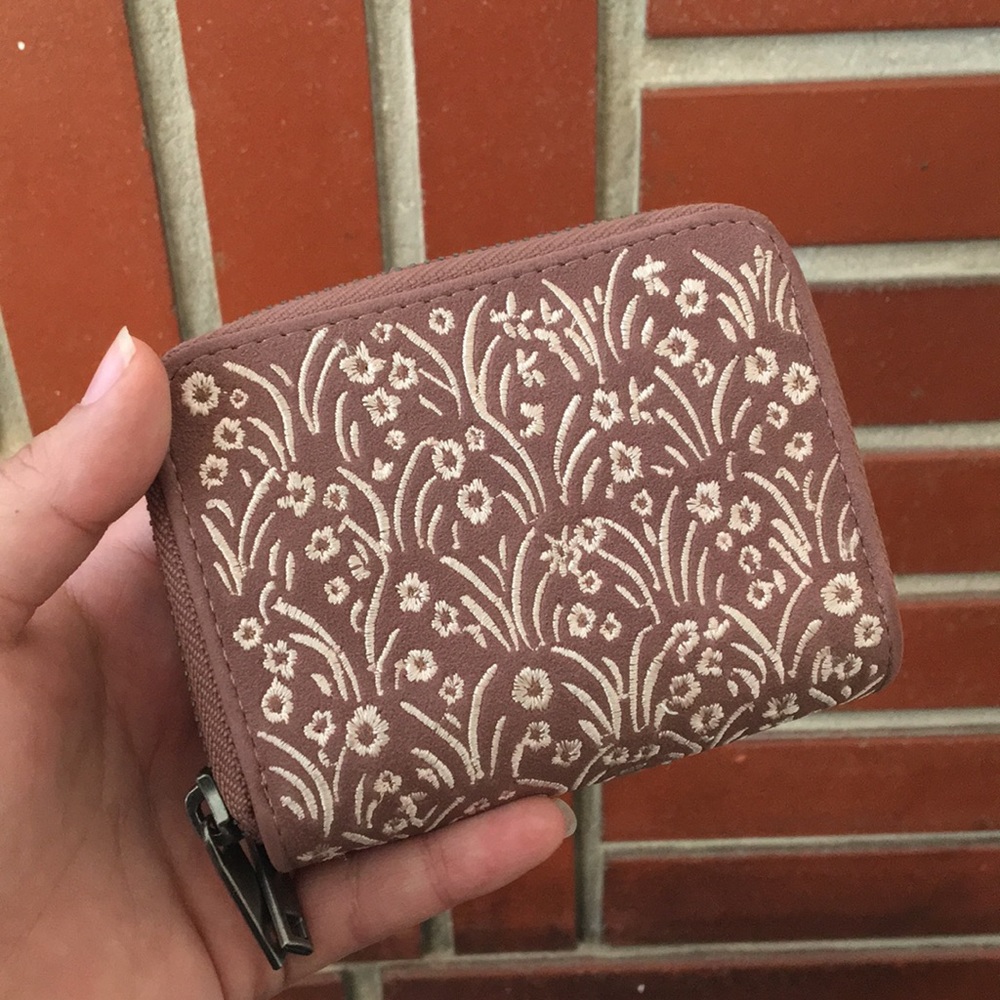 COPY - Supper cute small 2 zipper wallet